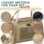 Petsfit Transporttasche Katze Hund faltbar – Flugtasche mit Schultergurt & Kissen – Bild 5