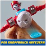 PAW PATROL Air Rescue – Marshalls Feuerwehr-Rettungsflugzeug mit Geschoss-Abwurf & Figur – Bild 6