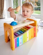 Hape Xylophon & Hammerspiel mit ausziehbarem Instrument – Motorik & Musikförderung ab 10 Monaten – Bild 2