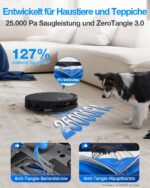 ECOVACS DEEBOT T50 Omni Gen3 – Intelligenter Saugroboter mit Wischfunktion & All-in-One Station – Bild 2
