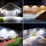 SIGRILL 6er Set Solar-Wandleuchten mit Bewegungsmelder – 150 LED für Garten & Garage – Bild 7
