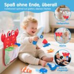 Hahaland Badewannenspielzeug 8er Set – Magnet-Angelspiel für Babys ab 12 Monaten – Bild 5