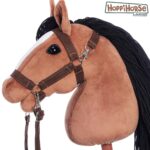 Hoppimals HOPPIHORSE A3 Steckenpferd mit Trense – Hobby Horse mit Silikongriff für aktives Spiel – Bild 6