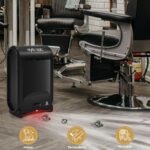 Barberpub Elektrischer Haarsauger S200BK 1400 W – Professioneller Stabstaubsauger für Salons – Bild 3