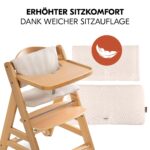hauck Alpha Move Hochstuhl Newborn Set – 5in1 Mitwachsender Holzhochstuhl mit 2in1 Bouncer ab Geburt bis 90 kg – Bild 10