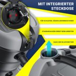 MASKO Industriestaubsauger 2300W – Nass-Trockensauger mit HEPA & Push&Clean System – Bild 7