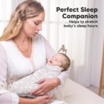 KeaBabies 3er-Pack Pucksack Baby 3-6 Monate mit Reissverschluss – Bio-Baumwolle Swaddle für sicheren Schlaf – Bild 9