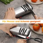 AUSTEIN Diamant Messerschärfer X5 – Elektrischer 3-Phasen Messerschleifer mit Magnetkollektor – Bild 5