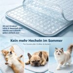 RARIRO Kühlmatte für Hunde & Katzen S 40x50 cm – Gel-Kühlpad für Sommer – Bild 4