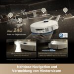 dreame Matrix10 Ultra Saugroboter – 30.000 Pa mit Multi-Mop-Wechselstation & 8 cm Hindernisüberwindung – Bild 8