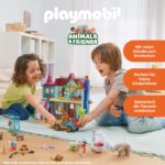 PLAYMOBIL Tier-Badezeit Set – Badespass & Rollenspiele für Kinder ab 4 Jahren – Bild 3