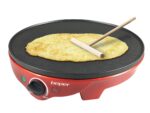 BEPER BT.700Y Crêpe-Maker 1300W mit 30cm Antihaftplatte – Elektrischer Crêpes-Zubereiter