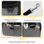 Aystkniet Haustier-Rucksack 34×29×43 cm – Ergonomisch für Katzen & kleine Hunde – Bild 7