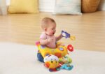 VTech Baby Giraffenkissen – Weiches Spielkissen mit Klavier & Musik für 0-24 Monate – Bild 3