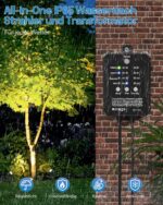 HIBOITEC LED Gartenbeleuchtung 6er Set mit Transformator – Dimmbar & Fotosensor für Aussen – Bild 6