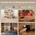 roborock Qrevo S Pro Saugroboter mit Wischfunktion – 18.500 Pa Saugkraft & 75°C Heissswasser-Reinigung – Bild 8