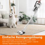 Amazon Basics Akku-Staubsauger 2-in-1 mit DC-Motor 150 W – Kabellos für Böden & Polster – Bild 7