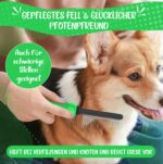 Golden Pets Fell-Entwirrer Kamm – Professionelle Fellpflege für Hunde & Katzen – Bild 2