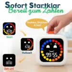 VISSE TimeBuddy Visueller Timer für Kinder – Digitale Zeitverwaltung mit Smiley-Display – Bild 4