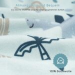 Yukkidds Baby Sommerschlafsack 80 cm mit Füssen 0.5 Tog – 100% Baumwolle für 18-36 Monate – Bild 3