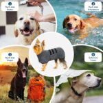 BASVII Hundebademantel aus Mikrofaser – Schnell trocknend für alle Hunderassen – Bild 7