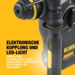 DEWALT DCH273P2T-QW SDS-plus Akku-Kombihammer 18V – Profi-Schlagbohrmaschine mit 2x5Ah – Bild 6