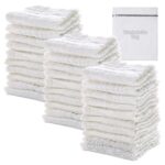 Koo-dib Musselin Tücher 30er Set – Mulltücher 25x25 cm für Babys & Neugeborene