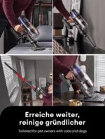 Ultenic Akku Staubsauger 50 kPA mit Greeneye Technologie – Kabellos für Tierhaare & Teppiche – Bild 10