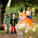 Anroong Aufblasbares Corgi Kostüm – Lustige Hundeverkleidung für Erwachsene & Kinder – Bild 5
