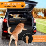 DATEFUN Kofferraumschutz für Hunde – 190x102 cm Universaldecke mit Seitenschutz – Bild 4