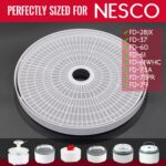 GUCUJI Silikon-Dehydrator-Blätter 33 cm – Antihaftbeschichtet, wiederverwendbar, 5er Set – Bild 3