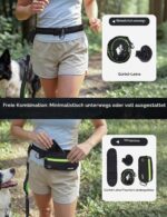 pecute Joggingleine für Hunde 15–55 kg mit Bauchgurt – Freihändiges Laufen & Stoßdämpfer – Bild 4