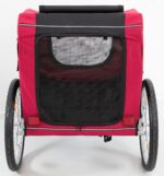 TRIXIE Fahrradanhänger für Hunde faltbar – bis 30 kg mit Bremsen & Regenschutz – Bild 4