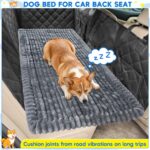 Loiion Hundematte Auto Rückbank 127×62cm – Rutschfeste Schutzmatte mit Flanell – Bild 8