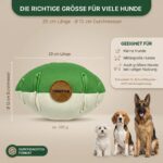 Timbertail Schnüffelball für Hunde – Intelligenzspielzeug mit 8 Fächern für mentale Auslastung – Bild 9