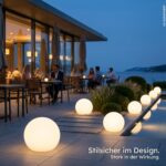 Esotec Solar Leuchtkugel Siena Ø30cm – 16 Farben mit Fernbedienung & USB-Ladefunktion – Bild 2