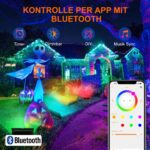 DUSKTEC 30W RGB LED Strahler Außen mit Bluetooth App – Smart Fluter für Garten & Terrasse – Bild 2