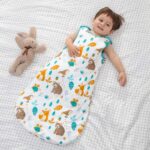 Mosebears Baby Winterschlafsack 2.5 Tog – Baumwolle für Neugeborene bis 18 Monate – Bild 7