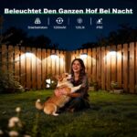 Yolsunes Solar-Aussenleuchte mit Bewegungsmelder IP65 – 5er Set Kaltweiß für Garten & Hof – Bild 7
