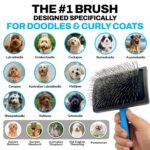 The Doodle Brush Slickerbürste – Professionelle Fellpflege für Doodles & Langhaarhunde – Bild 3