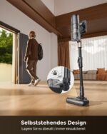 Proscenic P20 Akku Staubsauger mit Wischfunktion – 70 kPa Saugkraft für Teppich & Tierhaare – Bild 9