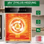 Kwasyo Dörrautomat 750W mit 12 Etagen – Profi-Lebensmitteltrockner mit digitaler Temperaturregelung – Bild 6