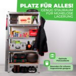 Ondis24 Thomas 2er-Set Schwerlastregal 90x40x180 cm – 875 kg Traglast – Bild 7