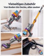 Fieety Akku Staubsauger 55kPa 650W – Kabellos mit 80 Min Laufzeit & Automatikmodus – Bild 7