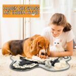 Idota Schnüffelteppich Blütenform 60x60 cm – Intelligenzspielzeug für Hunde & Katzen – Bild 7