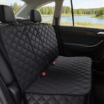 Alfheim Hundedecke Auto Rückbank 133x127 cm – Wasserdichter Rücksitzbezug mit Rutschfest