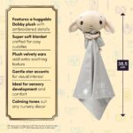 Rainbow Designs Harry Potter Dobby Schmusetuch – Samtig weiches Plüsch-Trostuch für Babys ab Geburt – Bild 4