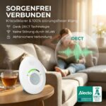 Alecto DBX110 DECT Babyphone – Klare Sprachqualität & 300m Reichweite für sicheres Monitoring – Bild 4