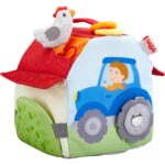 HABA Spielwürfel Bauernhof – Motorikspielzeug ab 6 Monaten mit Aktivitätselementen – Bild 4