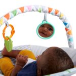 Bright Starts Babywippe Safari Fun – Beruhigende Vibrationen & Spielbogen für Neugeborene – Bild 11